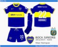Indumentaria boca juniors